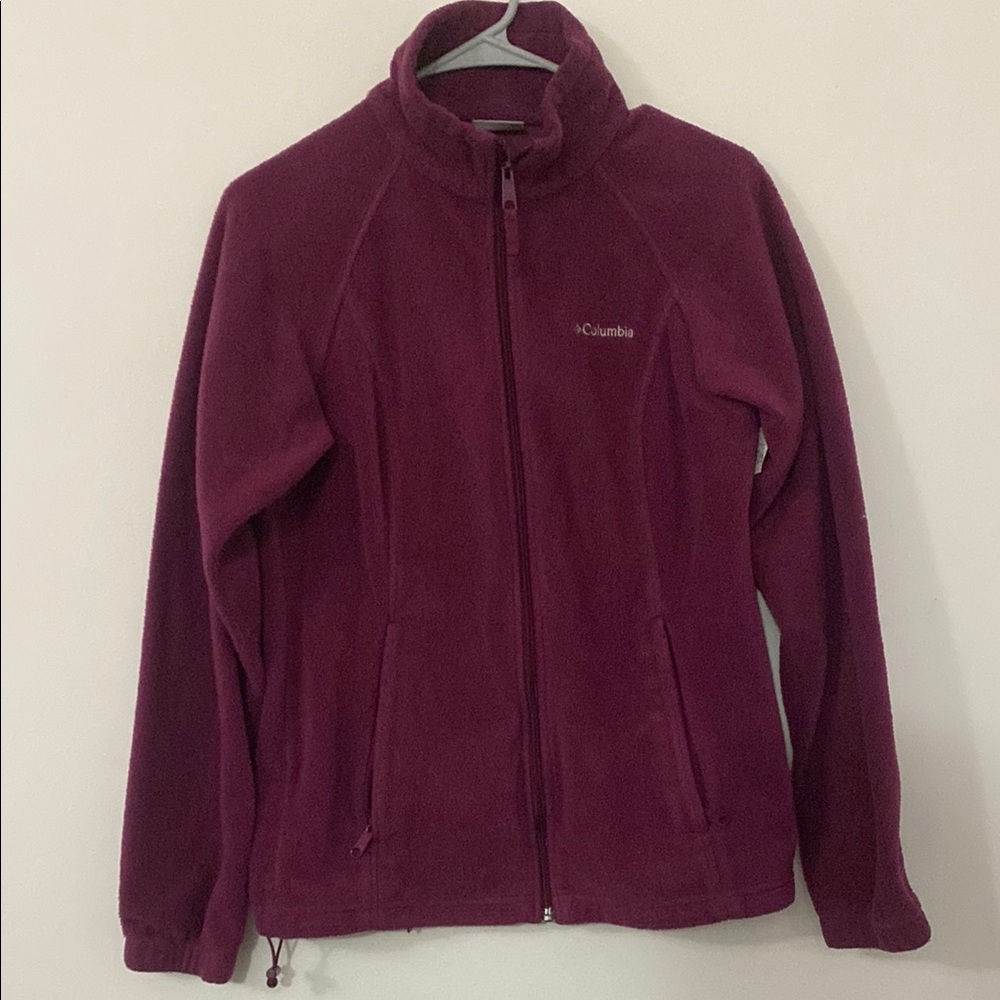 Columbia Purple Ski Jacket Lightweight Snow Coat